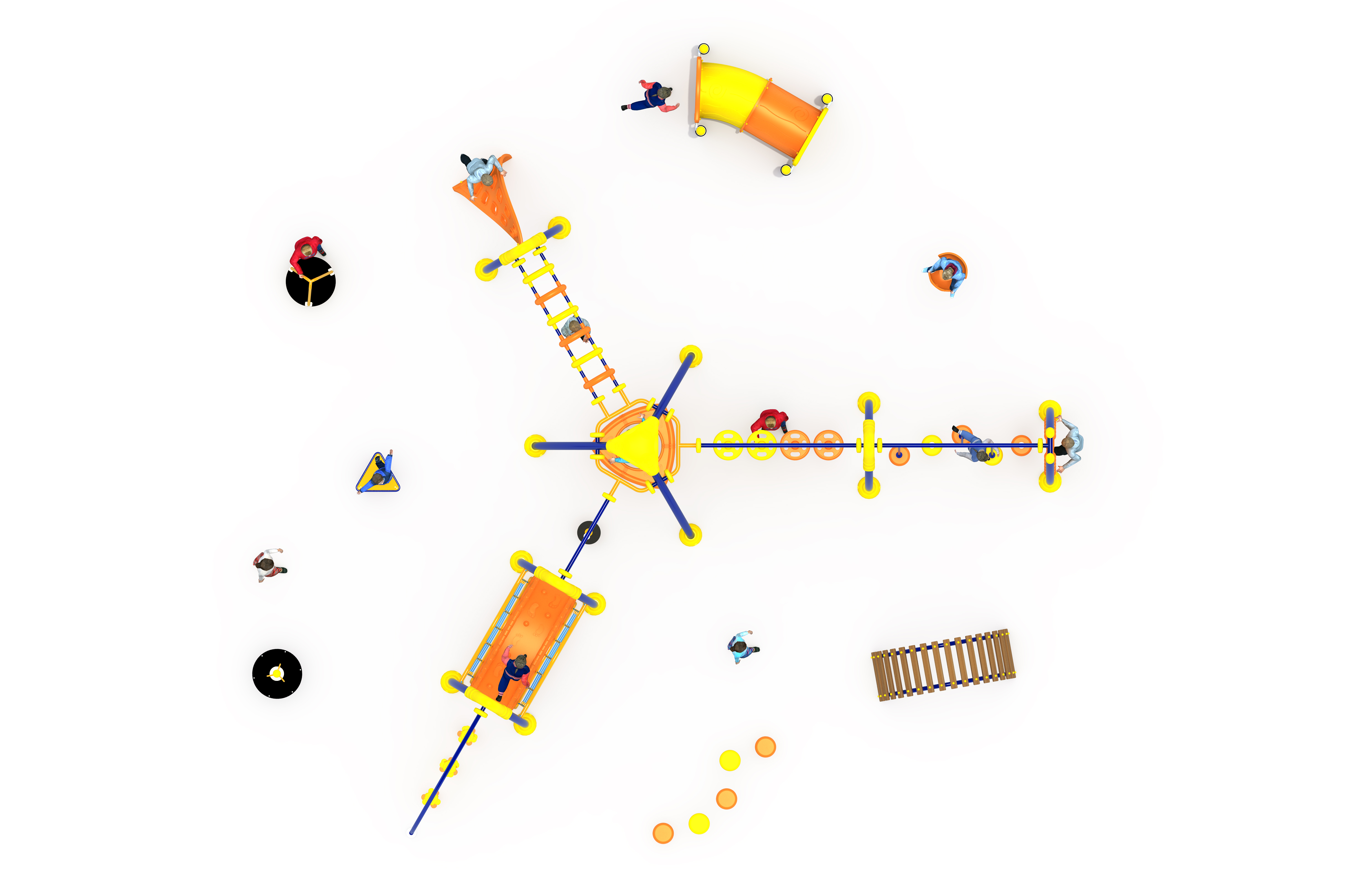 Halatlı Tırmanma B-PTR-200 PTR-202 | Parkur ve Halatlı Tırmanma Oyun Grupları | Erse Kent Mobilyaları